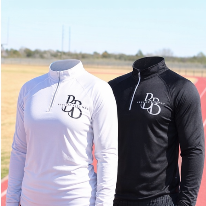 Boujiee Bizzness Quarter-Zip Performance Top